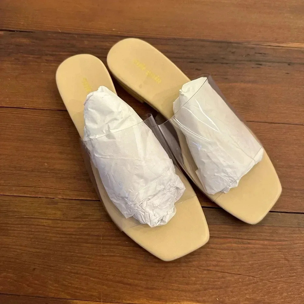 Cult Gaia Sivan PVC Slides